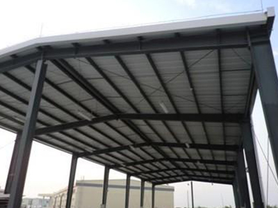 山西钢结构雨棚施工安装四大安全举措消除安全隐患